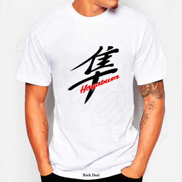 Hayabusa Suzuki Gsxr1300 T-Shirt 'Ασπρο