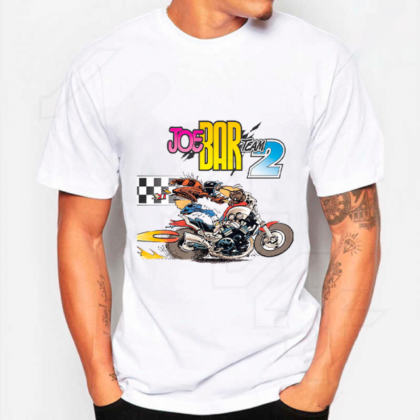 Joe Bar Team 2 T-Shirt Λευκό sublimation
