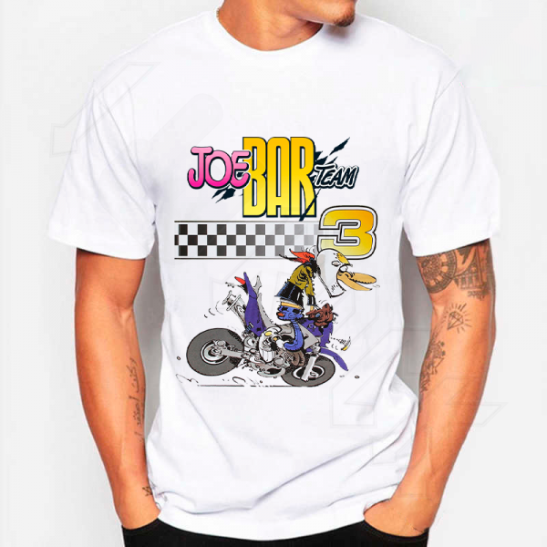 Joe Bar Team 3 T-Shirt Λευκό sublimation