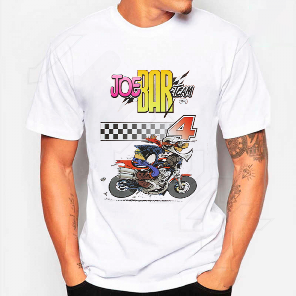 Joe Bar Team 4 T-Shirt Λευκό sublimation
