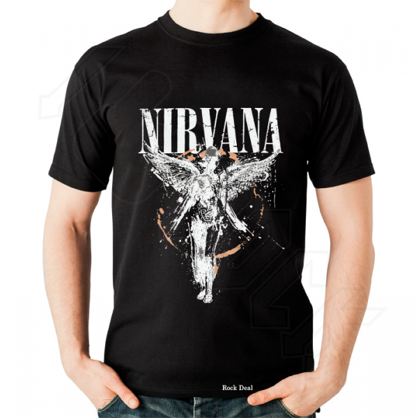 Nirvana T-Shirt Μαύρο