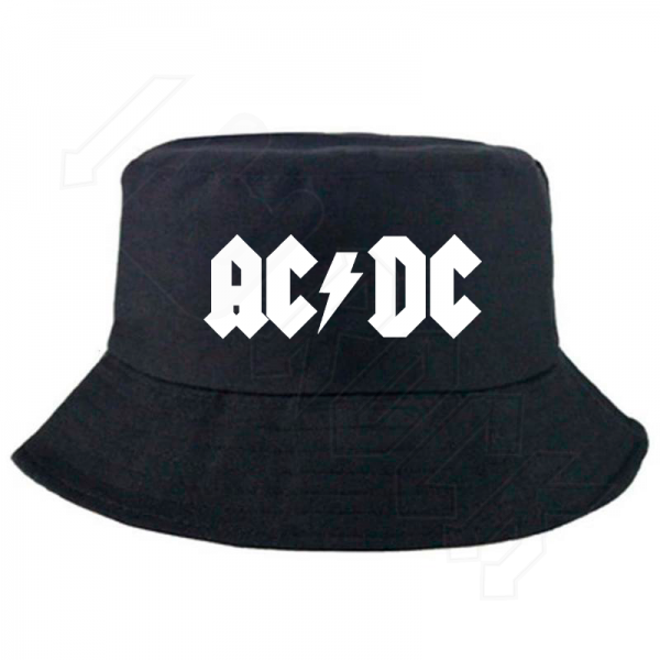 ACDC Καπέλο Bucket Μαύρο