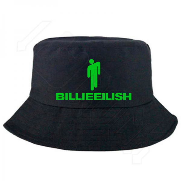Billie Eilish Καπέλο Bucket Μαύρο