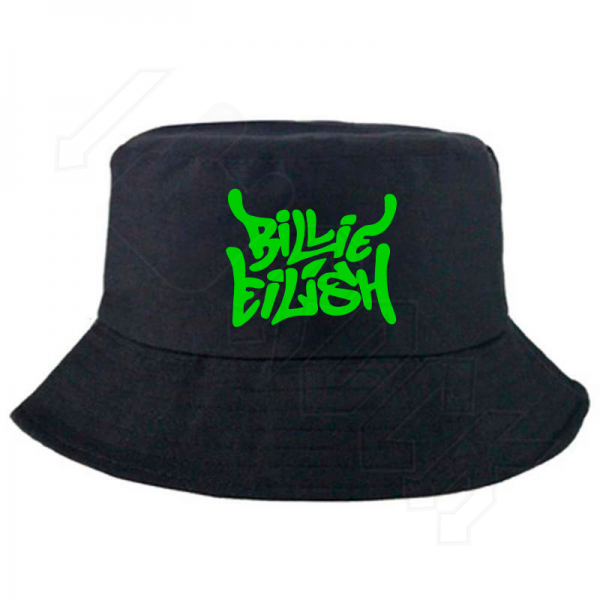 Billie Eilish Καπέλο Bucket Μαύρο