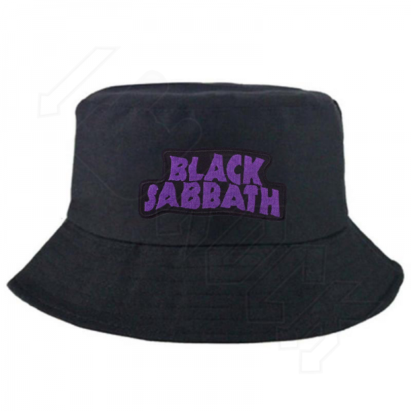 BLACK SABBATH Hat Bucket Black