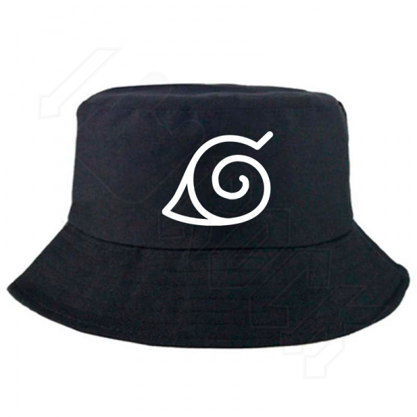 Naruto Logo Καπέλο Bucket Μαύρο