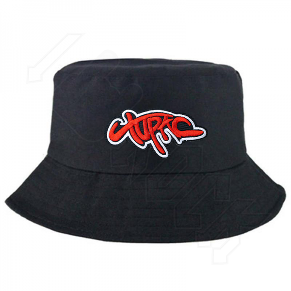 TUPAC Καπέλο Bucket σε μαύρο χρώμα
