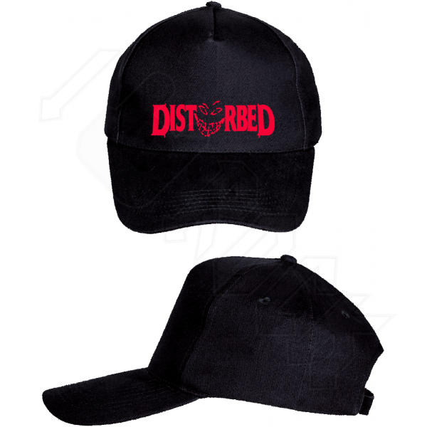DISTURBED Καπέλο Jockey Μαύρο