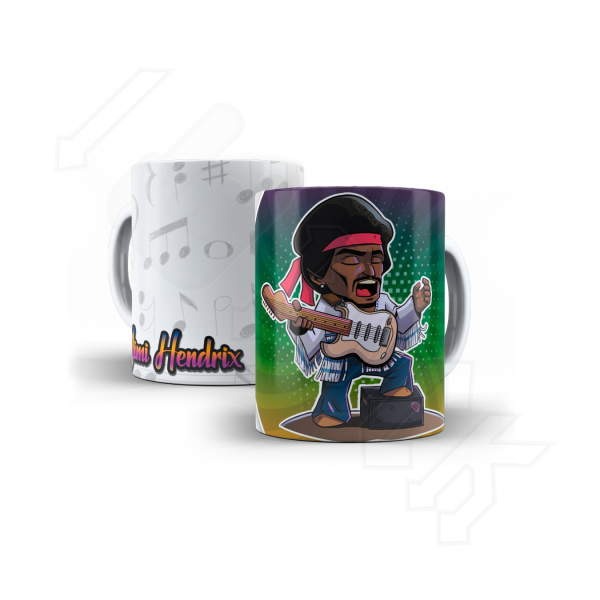 Jimi Hendrix Κεραμική Κούπα 11oz