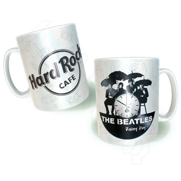THE BEATLES Hard Rock Cafe  Κεραμική Κούπα 11oz