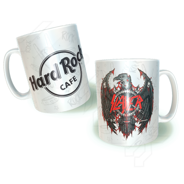 SLAYER Hard Rock Cafe  Κεραμική Κούπα 11oz