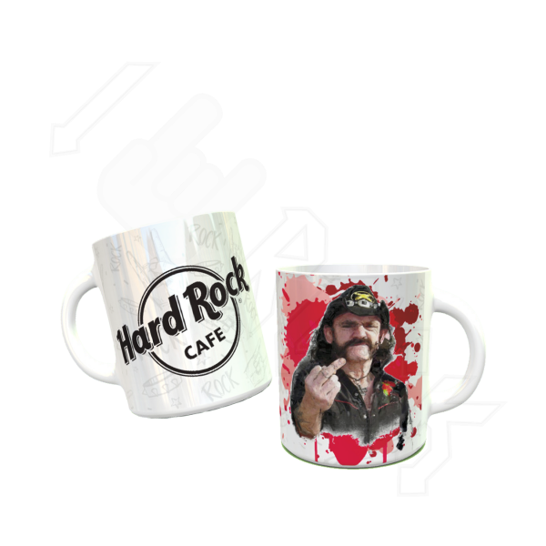 Hard Rock Cafe Lemmy Motorhead Κεραμική Κούπα 11oz 