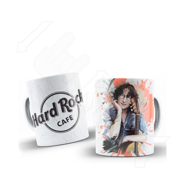 Hard Rock Cafe John Lennon Κεραμική Κούπα 11oz 
