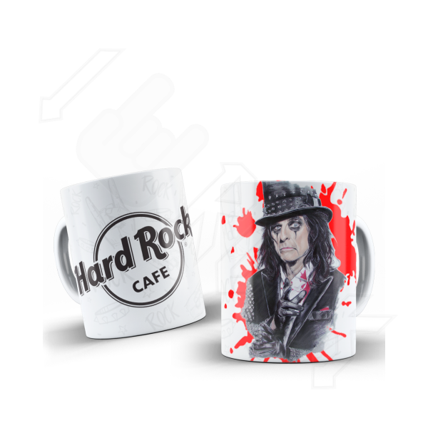 Hard Rock Cafe Alice Cooper Κεραμική Κούπα 11oz 