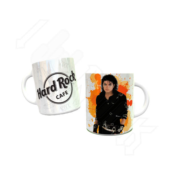 Hard Rock Cafe Michael Jackson Κεραμική Κούπα 11oz 