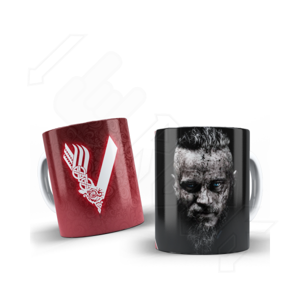 Vikings NETFLIX 6 Κεραμική Κούπα 325ml