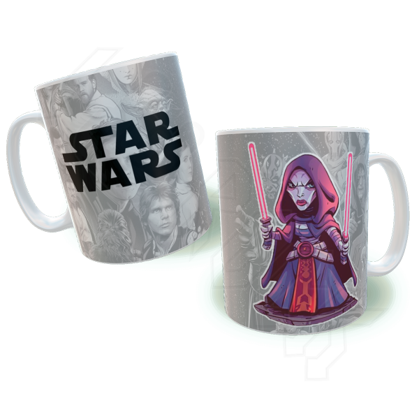 Star Wars Ασάζ Βέντρες (Asajj Ventress) Κεραμική Κούπα 325ml
