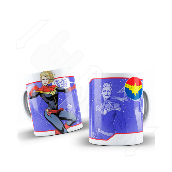 Captain Marvel Κεραμική Κούπα 11oz