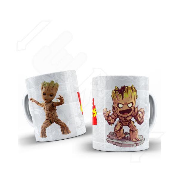 Groot Marvel Comics Κεραμική Κούπα 11oz 