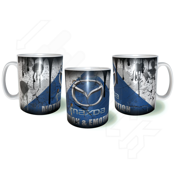 MAZDA Λερωμένη Σκουριασμένη Rusty Κούπα 11oz 