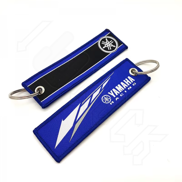Υφασμάτινο Μπρελόκ Με Κεντητό Λογότυπο YAMAHA 13Χ3 εκ.