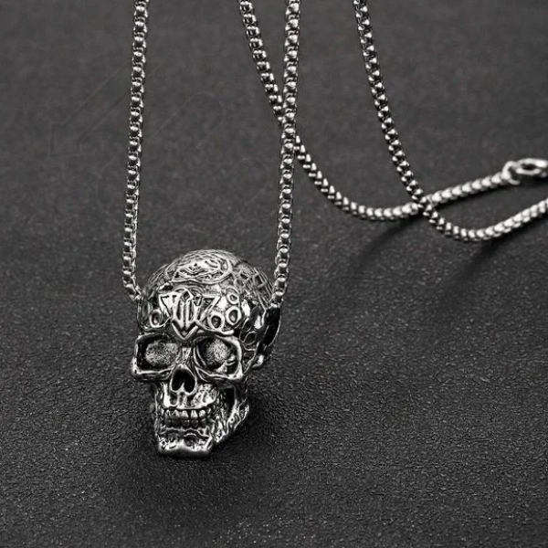 Ατσάλινο Punk Μενταγιόν λαιμού