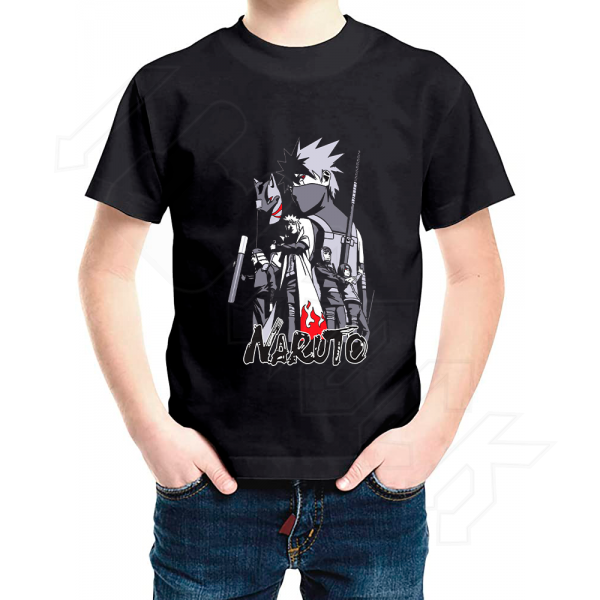 Naruto Uzumaki Παιδικό T-Shirt Μαύρο