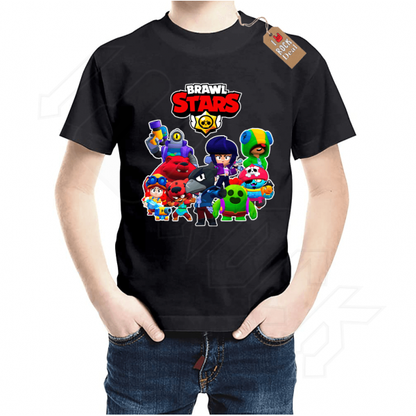 BRAWL STARS Παιδικό T-Shirt Μαύρο