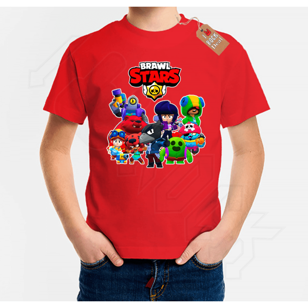 BRAWL STARS Παιδικό T-Shirt Κόκκινο