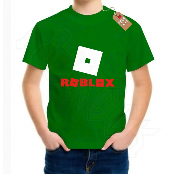 ROBLOX LOGO Παιδικό T-Shirt Πράσινο