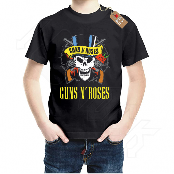 Guns N'Roses Παιδικό T-Shirt Μαύρο