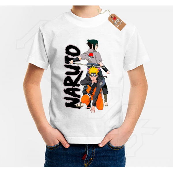 NARUTO ANIME Παιδικό T-Shirt Λευκό