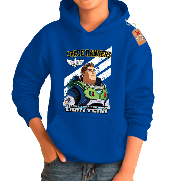 LIGHTGEAR Παιδικό Φούτερ με κουκούλα σε Μπλέ χρώμα