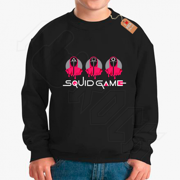 Squid Game 2 Φούτερ Μαύρο Παιδικό