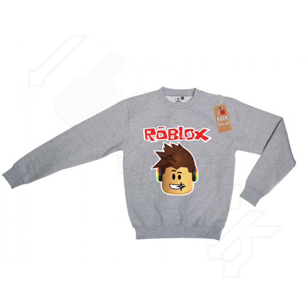 ROBLOX Φούτερ Γκρί παιδικό